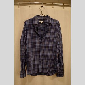 Peter Millar Blue Button Down Shirt Size L